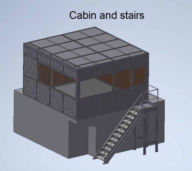 A3001999-机舱和楼梯