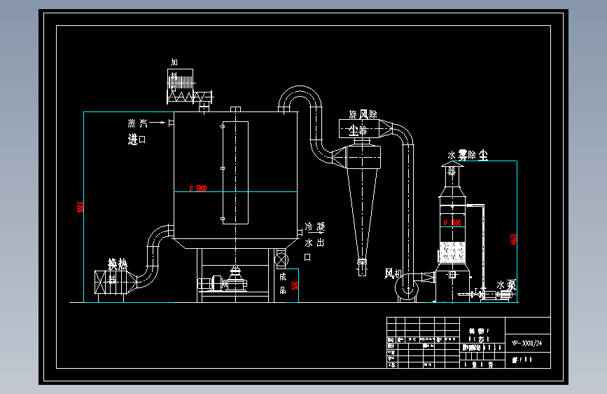 YP-3000X24盘式干燥机