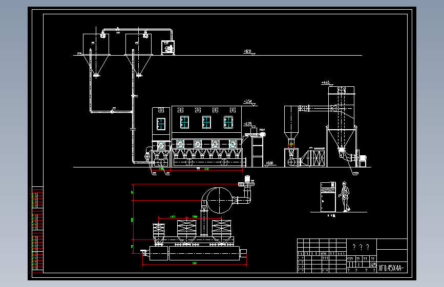 XF0.45X4A型沸腾干燥机