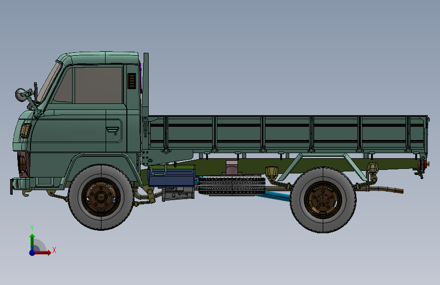 栏板式货车 430220