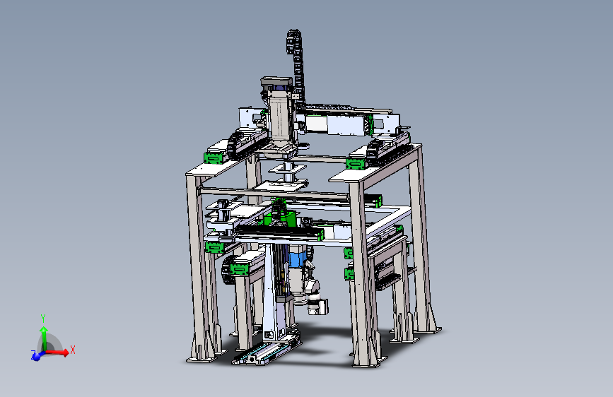 锂电池X射线视觉检测机构
