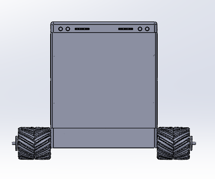 食物输送机器人车