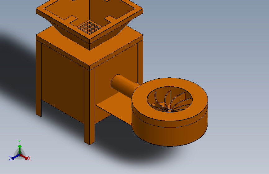A0001495-配备鼓风系统的木炭烹饪锅