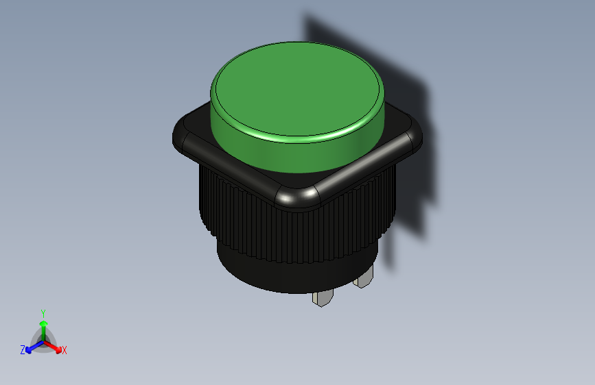 A2002399-16mm LED 临时按下按钮