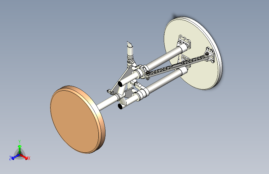 A3002027-CNC Tange 支架 前叉凳 