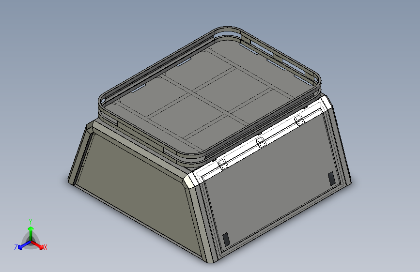 A3002053-丰田Hilux双排座（Vigo形状）车顶架