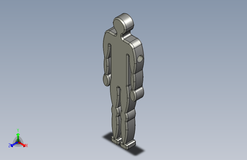 A3002070-足球运动员的虚拟模型