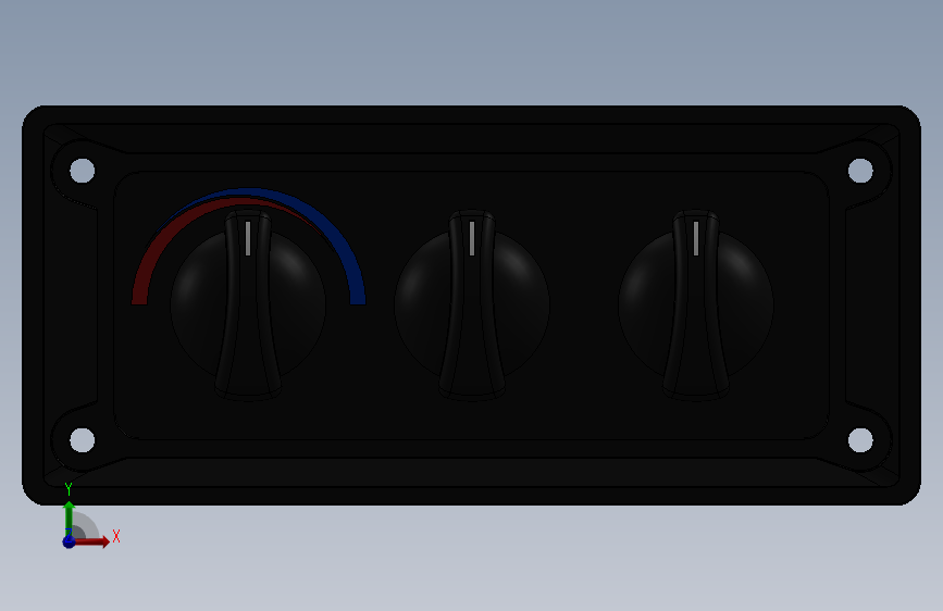 A3002072-驾驶室加热器控制面板