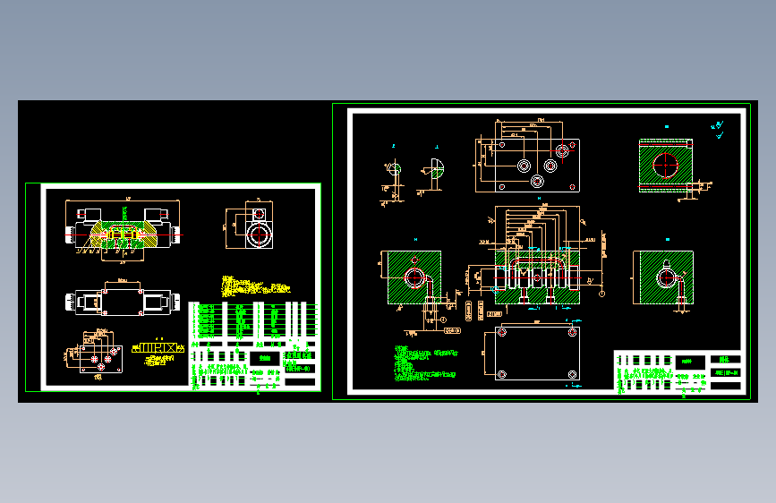 电磁换向阀10通径P型3凸肩