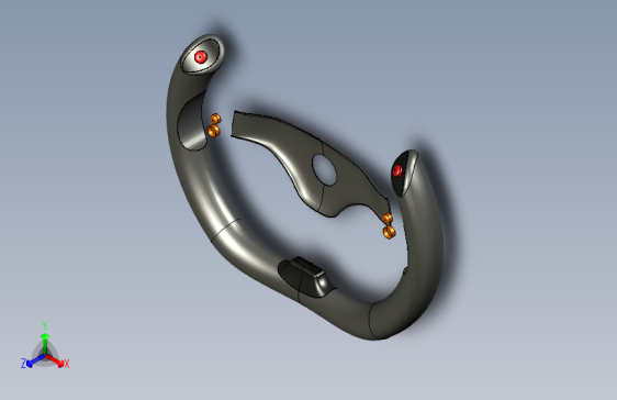 B2001895-血猎犬方向盘