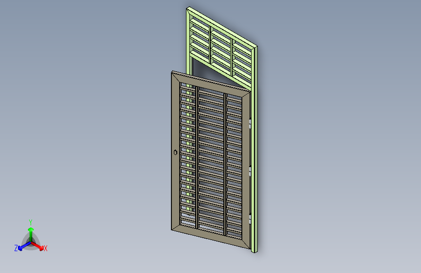 B2001904-金属门保护栏