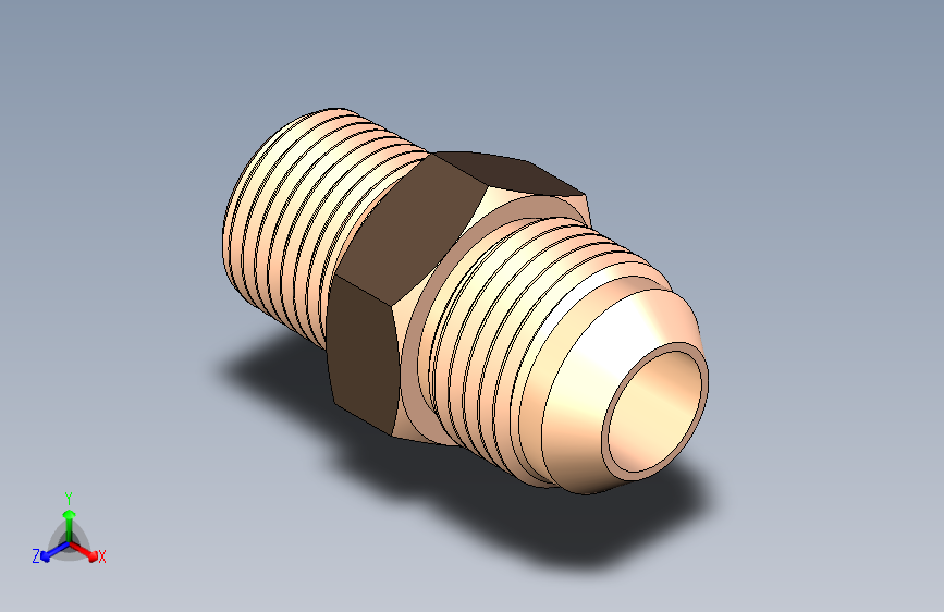 B2001922-液压管接头通关接头喇叭口