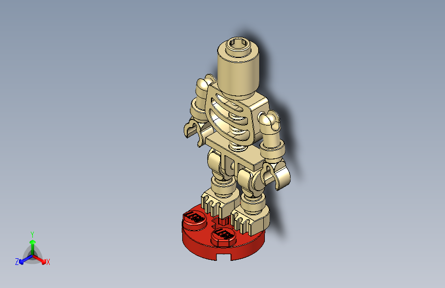 B2001959-乐高骷髅假人迷你人偶忍者戈主题