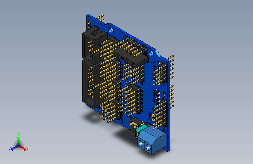 B2001984-传感器护盾 V5.0电路板