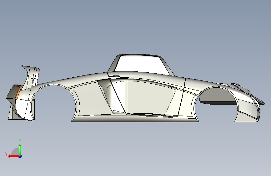 B2001974-500G Arcus Rev.0汽车 背面视图