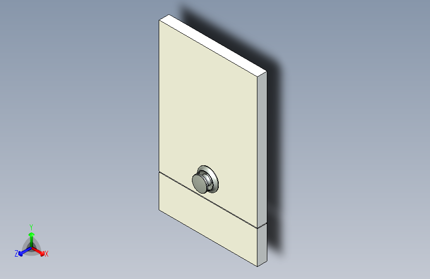 B2002015-房车和露营车用按压锁