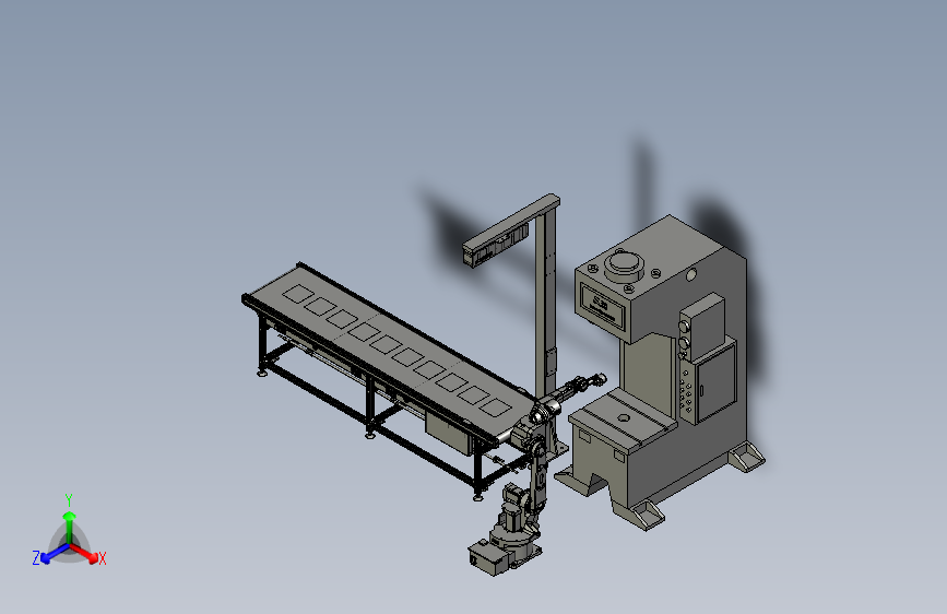 3D视觉机器人冲压自动化1464307
