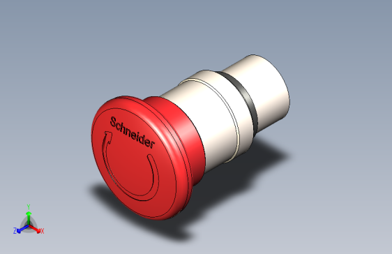 B2002032-紧急停止 按钮- 施耐德