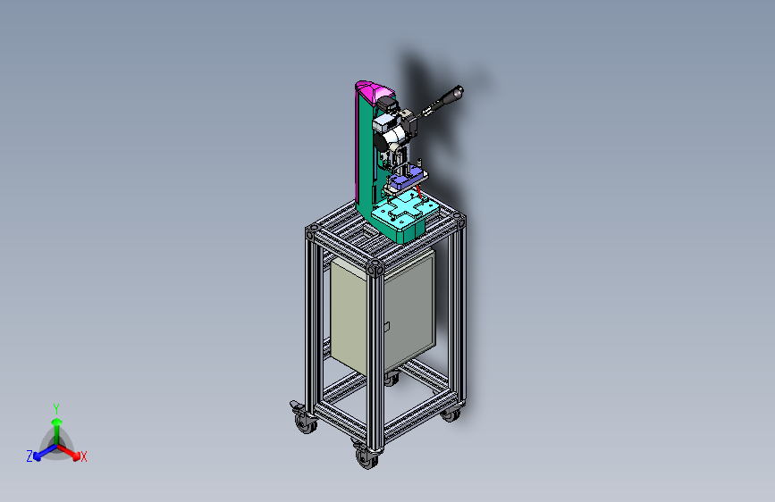 B2002054-塑料零件按到塑料托架上