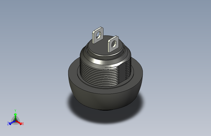 B2002064-IC184-PBS-33B-DC184-12毫米-按钮-黑色