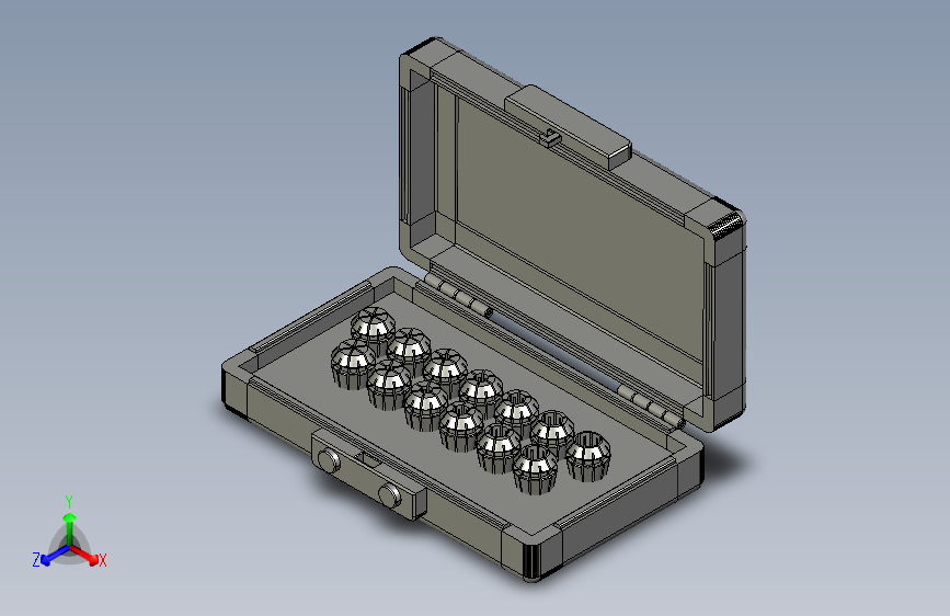 B2002084-ER11弹簧弹性夹头套装