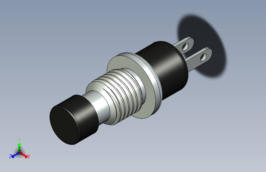B2002109-无锁按压按钮机箱安装