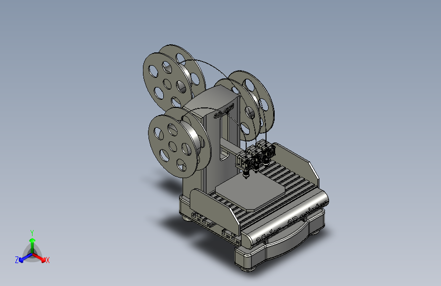 B2002135-3Color 3D 打印机
