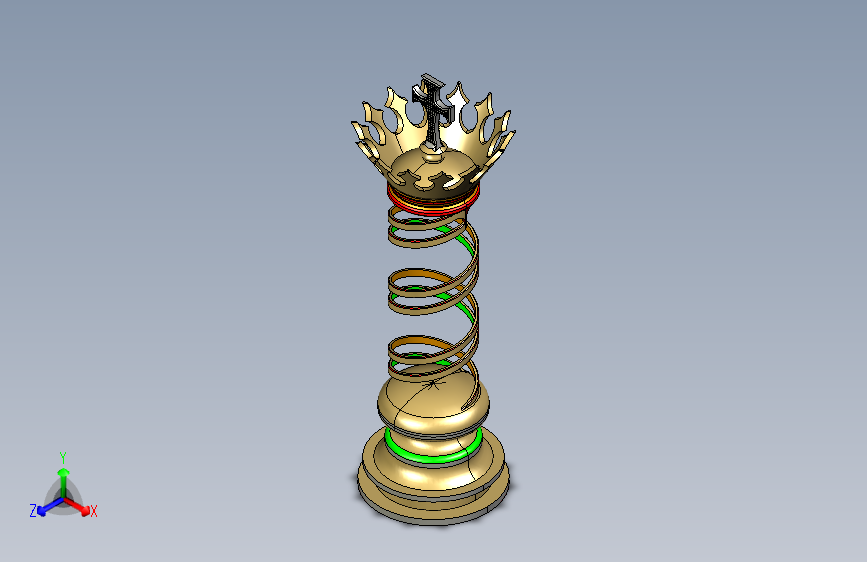 B2002152-国际象棋（黄金 vs 银色）