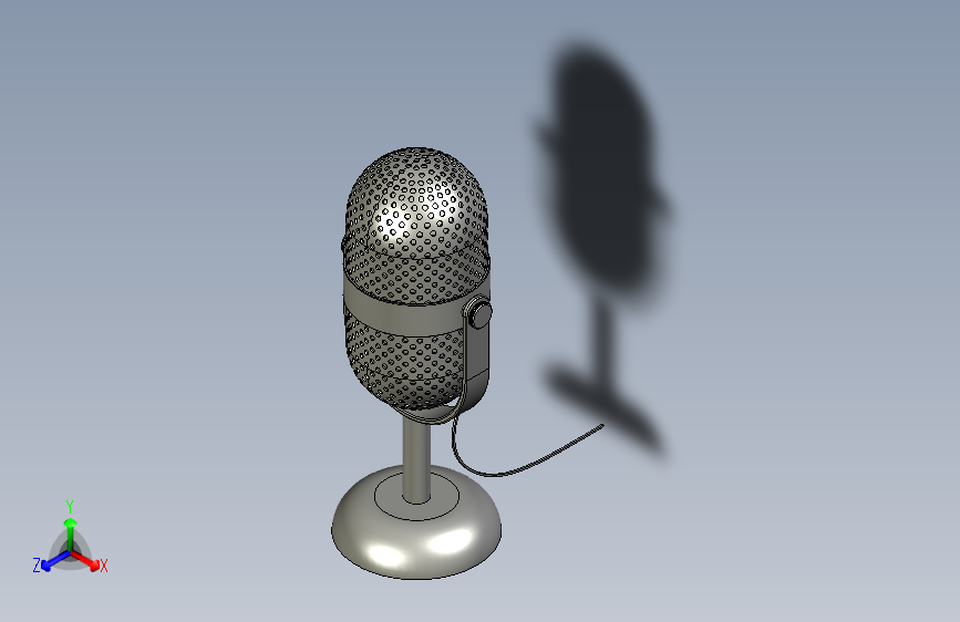 B2002225-复古麦克风 3