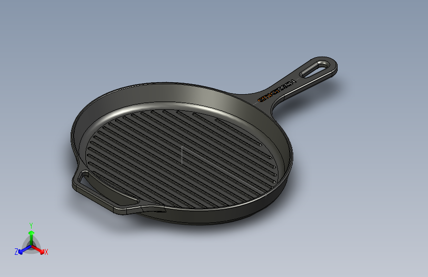 B2002246-铸铁烤盘