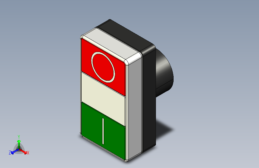 B2002281-方型开关按钮