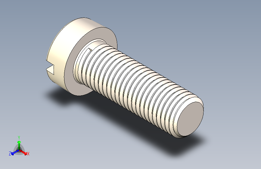 B2002298-DIN 84 槽形奶酪头螺丝