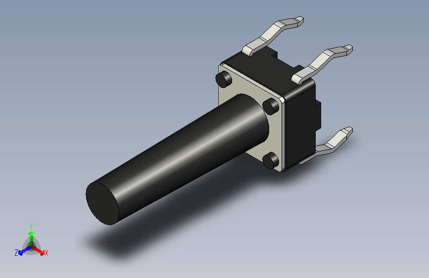 B2002324-按钮 6x6 孔安装系列