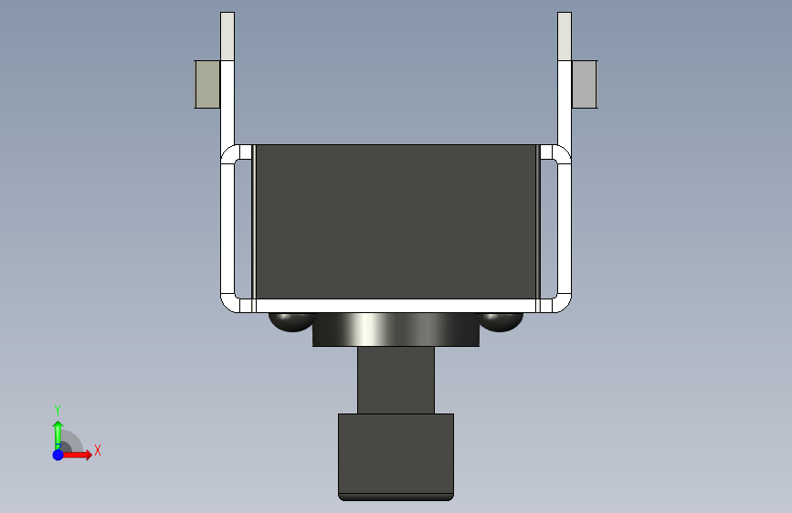 B2002358-触觉开关 6mm 方形旋钮 正面视图