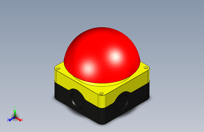 B2002383-红色按钮