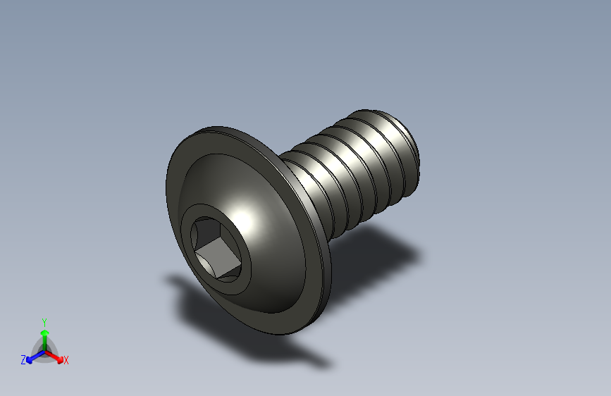 B2002393-合金钢法兰沉头螺钉