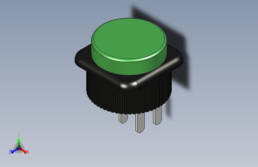 B2002399-16mm LED 临时按下按钮