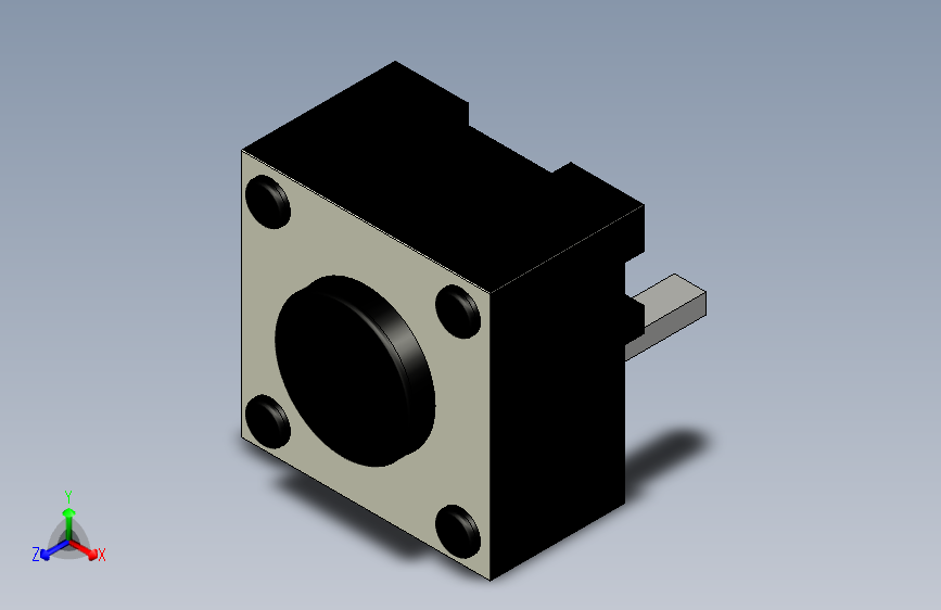 B2002419-按钮黑色