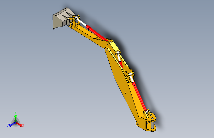 B2002423-挖掘机挖掘臂