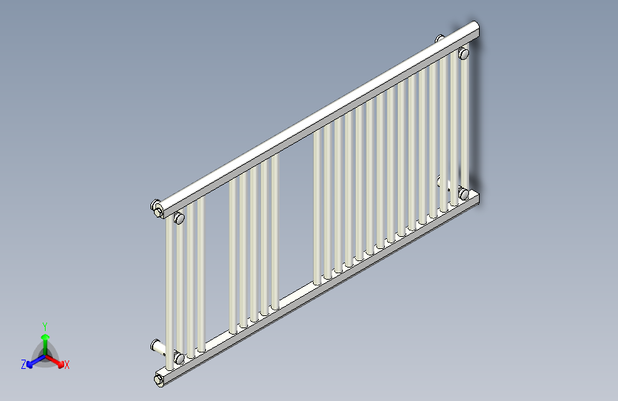 B2002447-散热器 600mm x 1200mm 直型