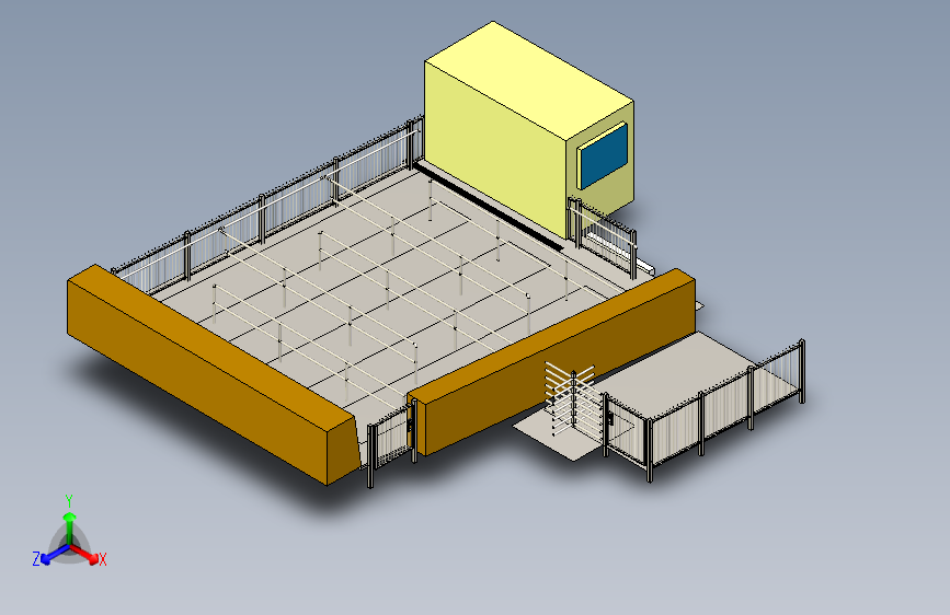 B3001830-景点排队系统栏杆