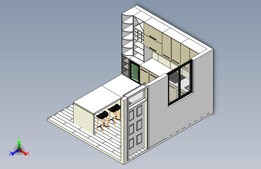 B3001850-厨房橱柜