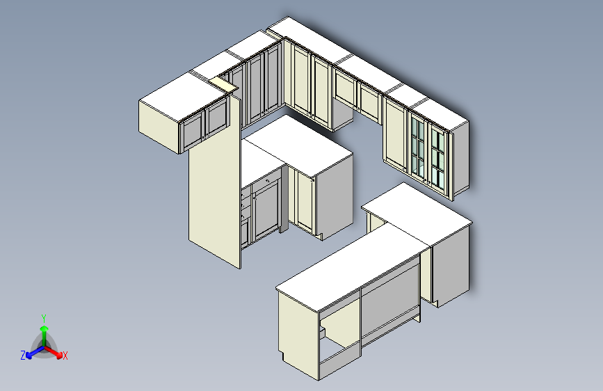 B3001884-厨房橱柜