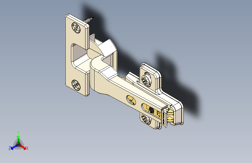 B3001888-柜门铰链组件