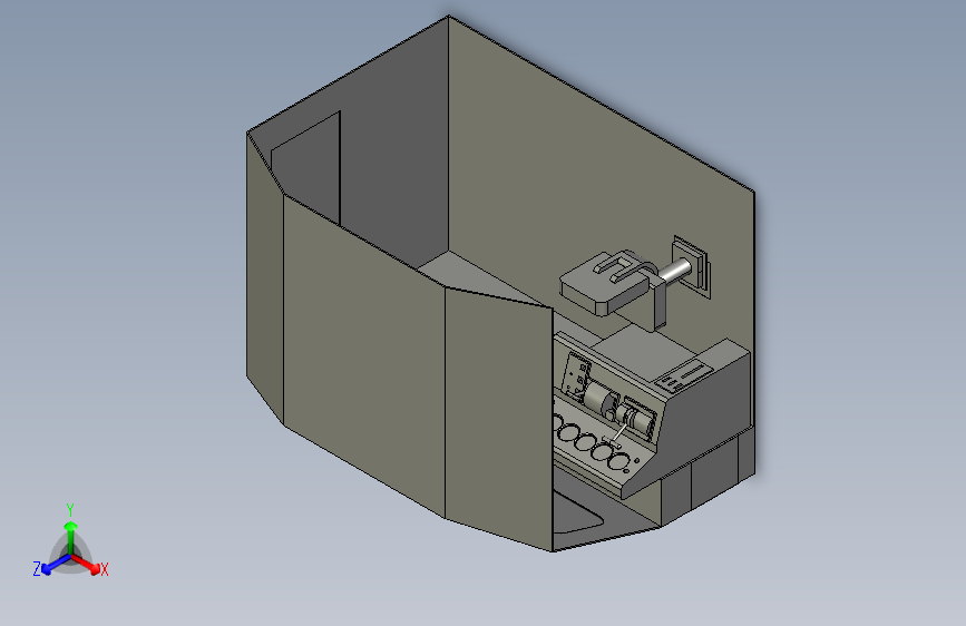 B3001922-机车驾驶室