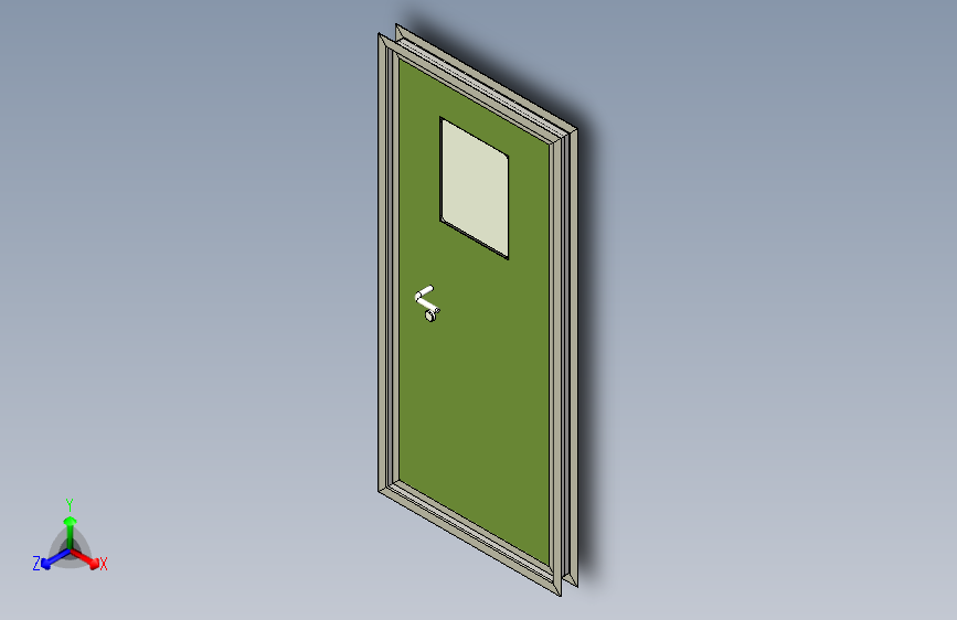 B3001940-机舱门 1700 x 700 (15 mm 玻璃窗)