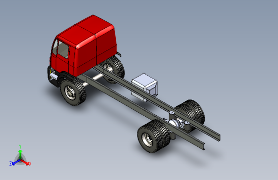 B3001939-曼牌卡车底盘 4X2
