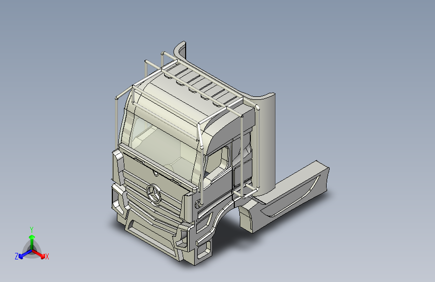 B3002016-奔驰卡车Actros驾驶室