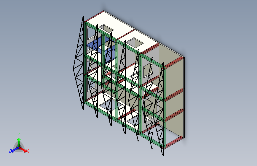 B3002028-厂房钢架