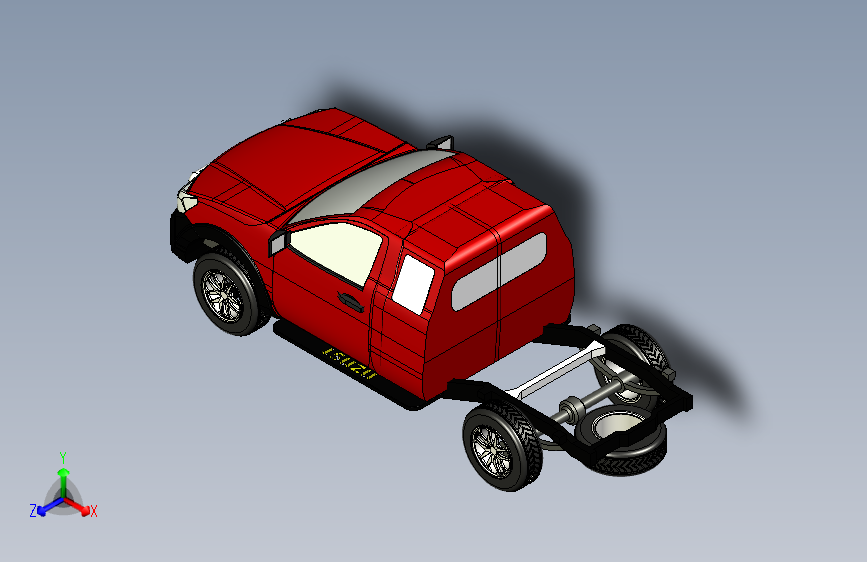 B3002064-五十铃超级皮卡